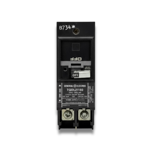 GE TQDL21150 – 150 Amp, 2-Pole Plug-In Circuit Breaker