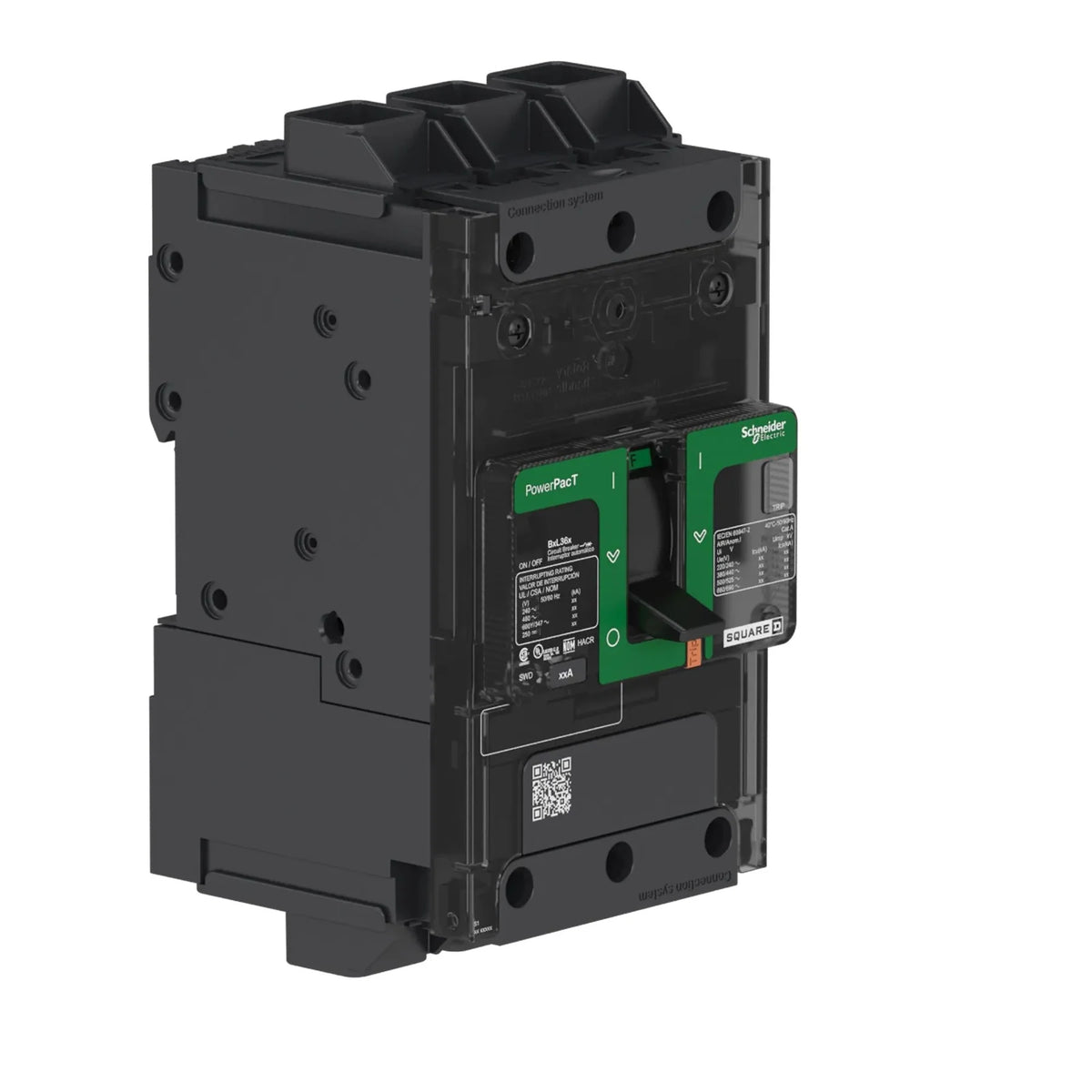 BDL36080 - Square D - Molded Case Circuit Breaker Feed-Thru - 80 Amp - 3 Pole - 600 V