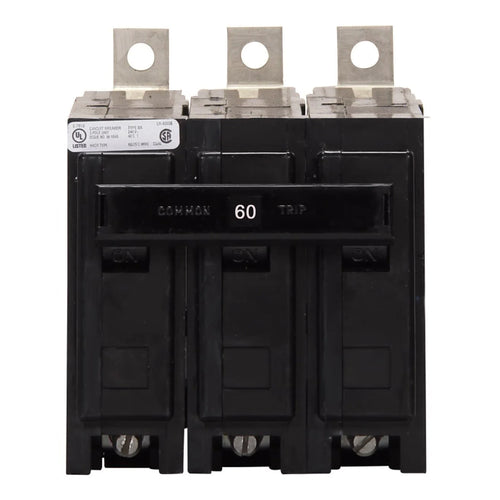 BAB3060H - Eaton - 60 Amp Circuit Breaker Bolt-On - 60 Amp - 3 Pole - 240 Volt