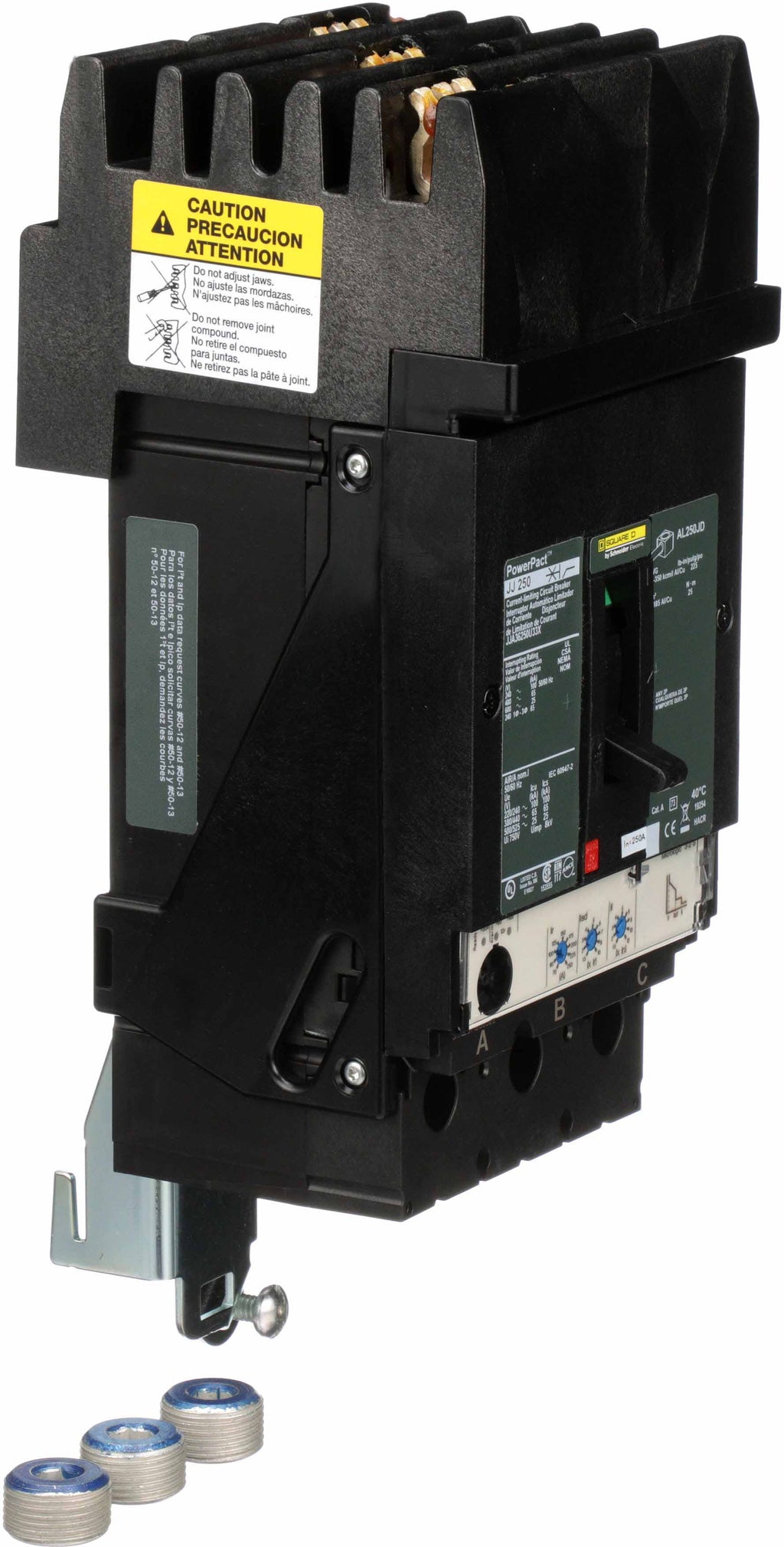 JJA36250U33X - Square D - 250A 3-Pole 600V I-Line Solid State Circuit Breaker