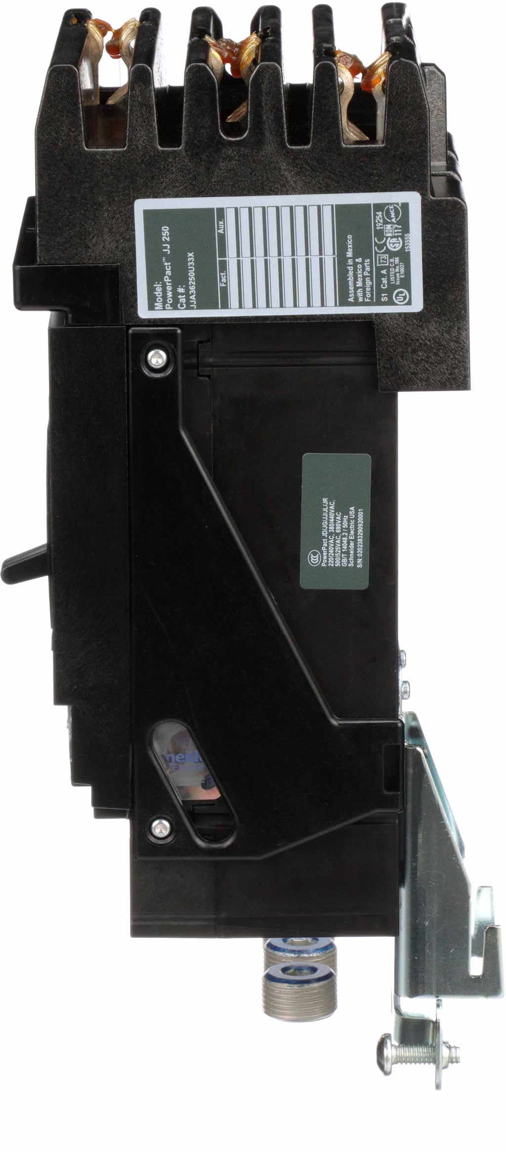 JJA36250U33X - Square D - 250A 3-Pole 600V I-Line Solid State Circuit Breaker
