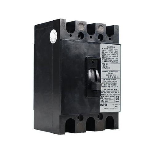 CCH3125 - Eaton - Cutler-Hammer - Bolt-On Molded Case Circuit Breaker - 125 Amp - 3 Pole - 240 Volt