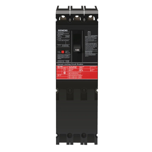 CED63B100L - Siemens - Molded Case Circuit Breaker Feed-Thru - 100 Amp - 3 Pole - 600 Volt