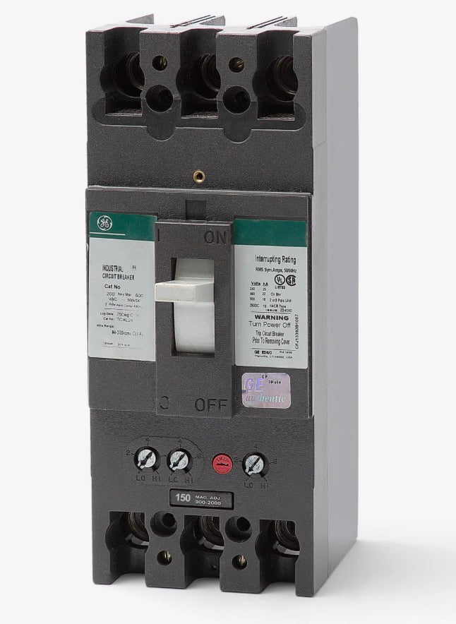 TFJ236150WL - General Electrics - Molded Case Circuit Breakers Feed-Thru - 150 Amp - 3 Pole - 600 V