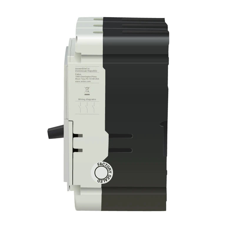 PDG23M0175TFFJ - Eaton - 175A 3-Pole 600V 65kA Power Defense Feed-Thru Circuit Breaker