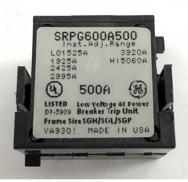 SRPG600A500 - GE - Rating Plug 500 Amp