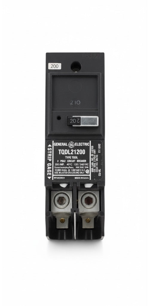 TQDL21200 - Plug-in 200A 2 Pole Circuit Breaker 10kA@120V