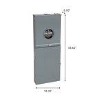 Square D - RC3040M200SL Test Block Bypass Meter Socket | 200A Ringless NEMA 3R