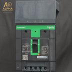 Square D - BDA36050 3-Pole 50A Thermal Magnetic Circuit Breaker — PowerPacT B, I-Line, Non-Interchangeable Trip
