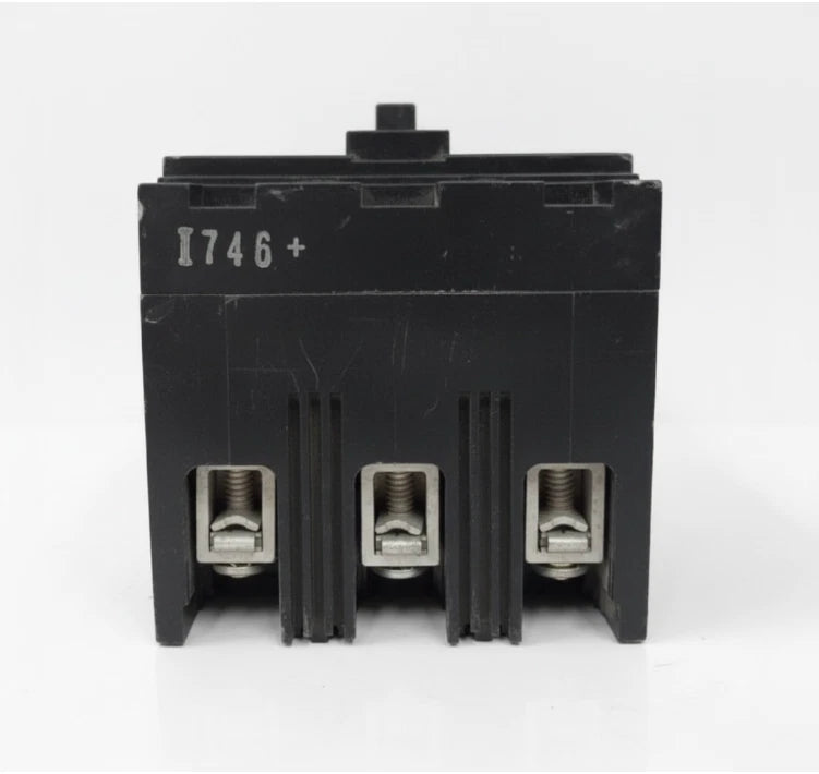 TEL136020WL - GE - 20A 3-Pole 600V 65kA Feed-Thru Circuit Breaker w/ Wire Lugs