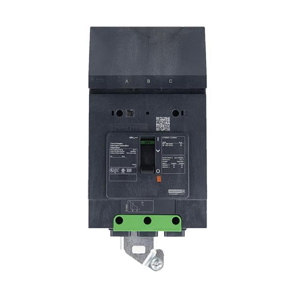 BJA36100 - Square D - Molded Case Circuit Breaker I-Line Plug-In - 100 Amp - 3 Pole - 600 Volt